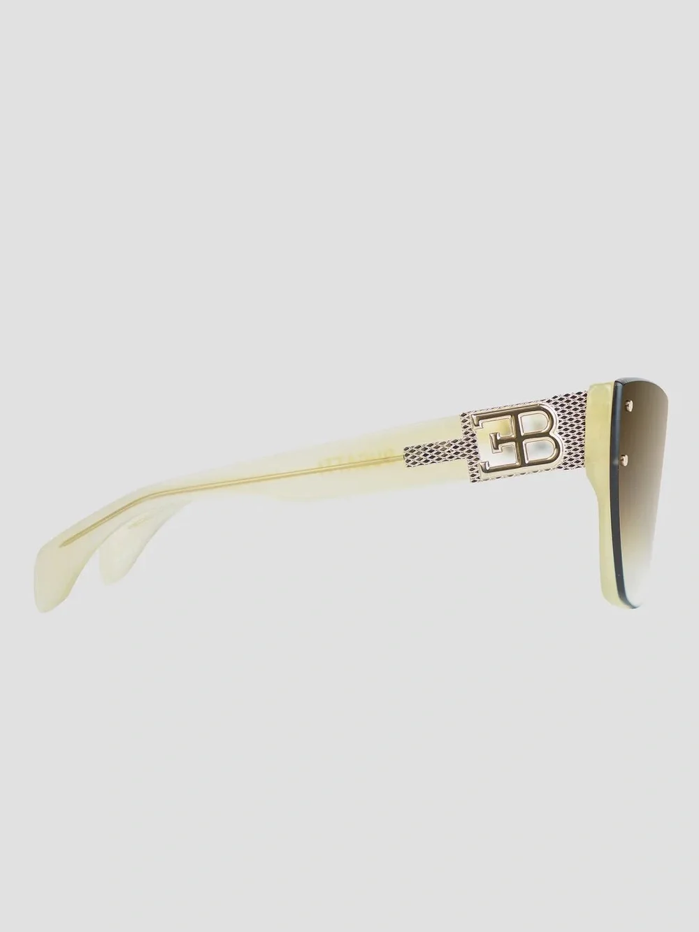 New BUGATTI 48L BNE Women's Brown Gradient Cat-Eye Sunglasses Authentic